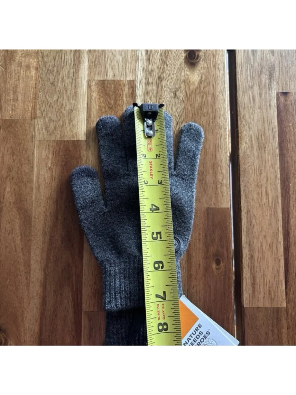 Timberland‎ Women’s Winter Gloves Gray ONE SIZE Fits XS- SMALL - MEDIUM NWT